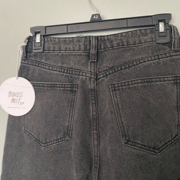 NWT Princess Polly Bella Mom butt rip jeans 2 - Picture 9 of 10